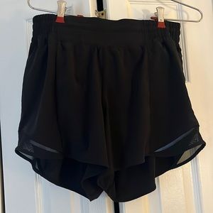 Women’s size 8 black Lulu Lemon shorts